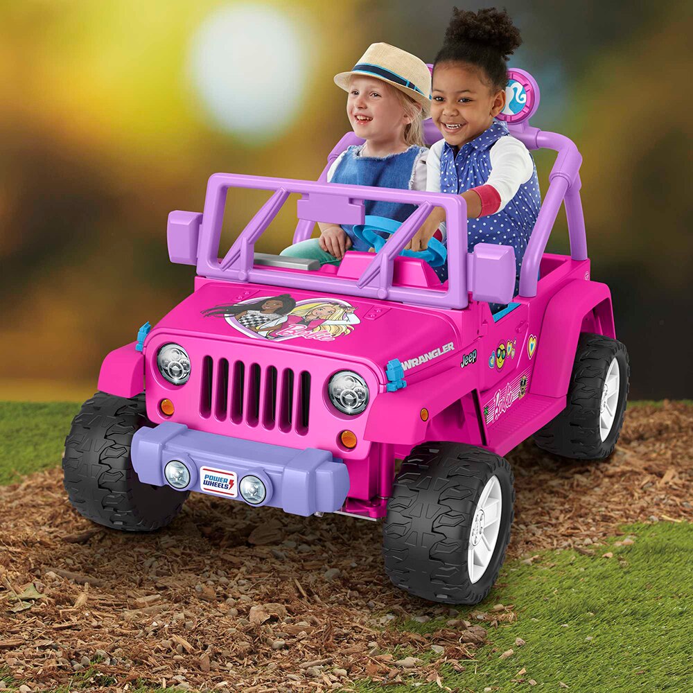 Toys Hobbies Toys Hobbies Toy Shop Ride On Toys Power Wheels Jeep Wrangler 12V Ride On Vehicle Barbie TSC Online Shopping for Canadians