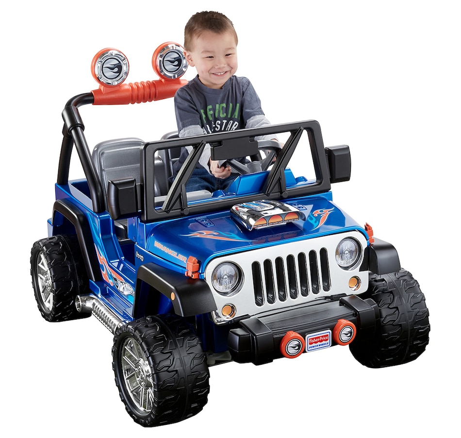 Image 734483.jpg, Product 734-483 / Price $499.99, Power Wheels Jeep Wrangler 12V Ride-On Vehicle (Hot Wheels) from GMD - Power Wheels on TSC.ca's Toys & Hobbies department
