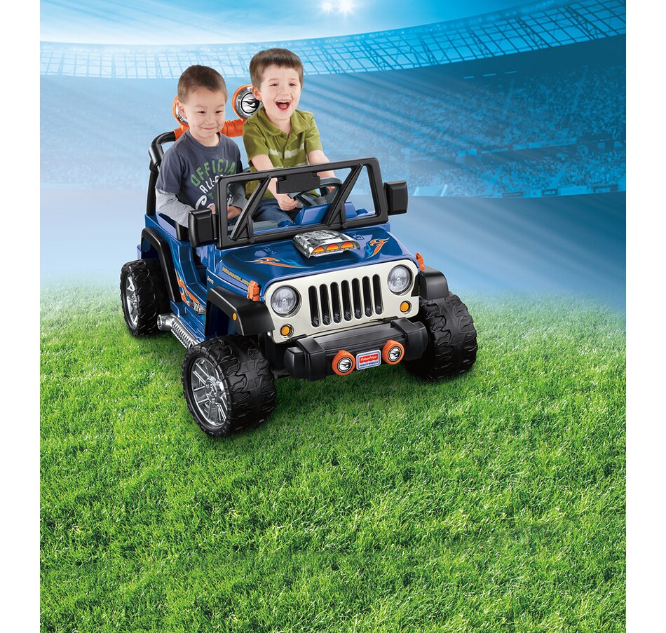 Image 734483_ALTMORE4.jpg, Product 734-483 / Price $499.99, Power Wheels Jeep Wrangler 12V Ride-On Vehicle (Hot Wheels) from GMD - Power Wheels on TSC.ca's Toys & Hobbies department