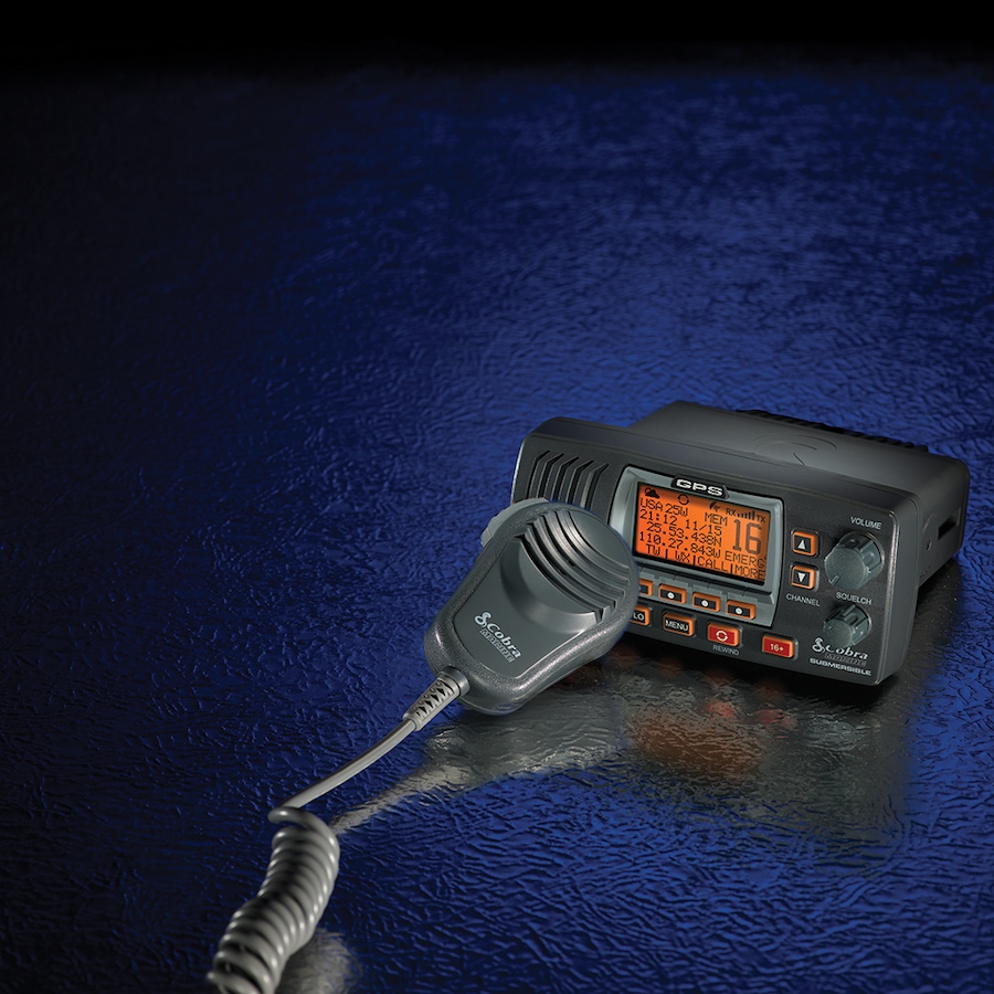 Image 734512_ALTMORE4.jpg, Product 734-512 / Price $379.99, Cobra 25-Watt Fix Mount VHF Marine Radio GPS from Cobra on TSC.ca's Electronics department