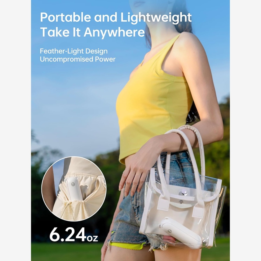 Image 734535_ALTMORE8.jpg, Product 734-535 / Price $59.99, Jisulife Handheld Fan Life8 Plus (2-pack) from Jisulife on TSC.ca's Home & Garden department