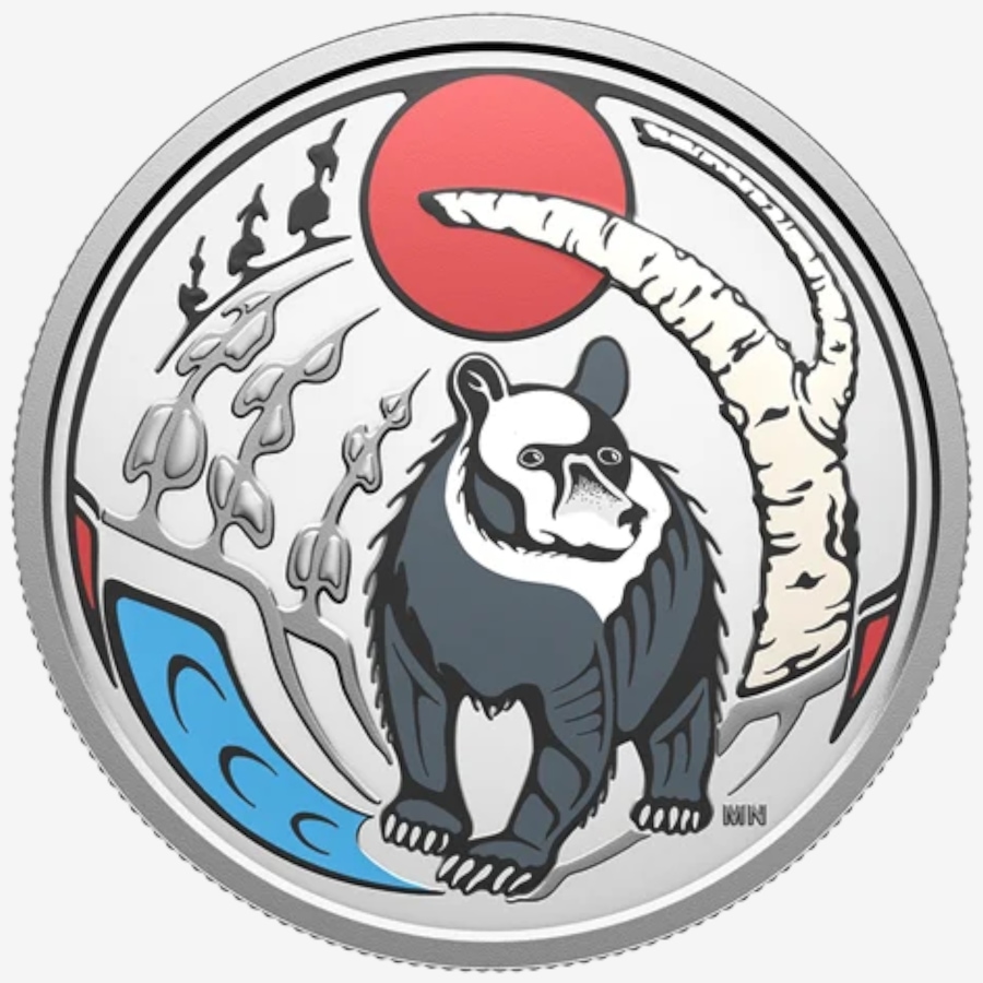 Image 734545_ALTMORE1.jpg, Product 734-545 / Price $219.95, 2026 $15 Clan Animals Bear 3/4 Oz Fine Silver Coin from Royal Canadian Mint (RCM) on TSC.ca's Coins department