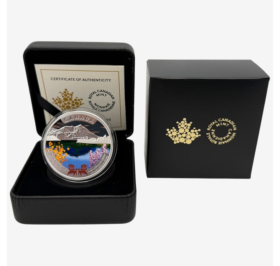 Image 734546.jpg, Product 734-546 / Price $279.95, 2026 $20 Kluane National Park and Reserve Fine Silver Coin from Royal Canadian Mint (RCM) on TSC.ca's Coins department