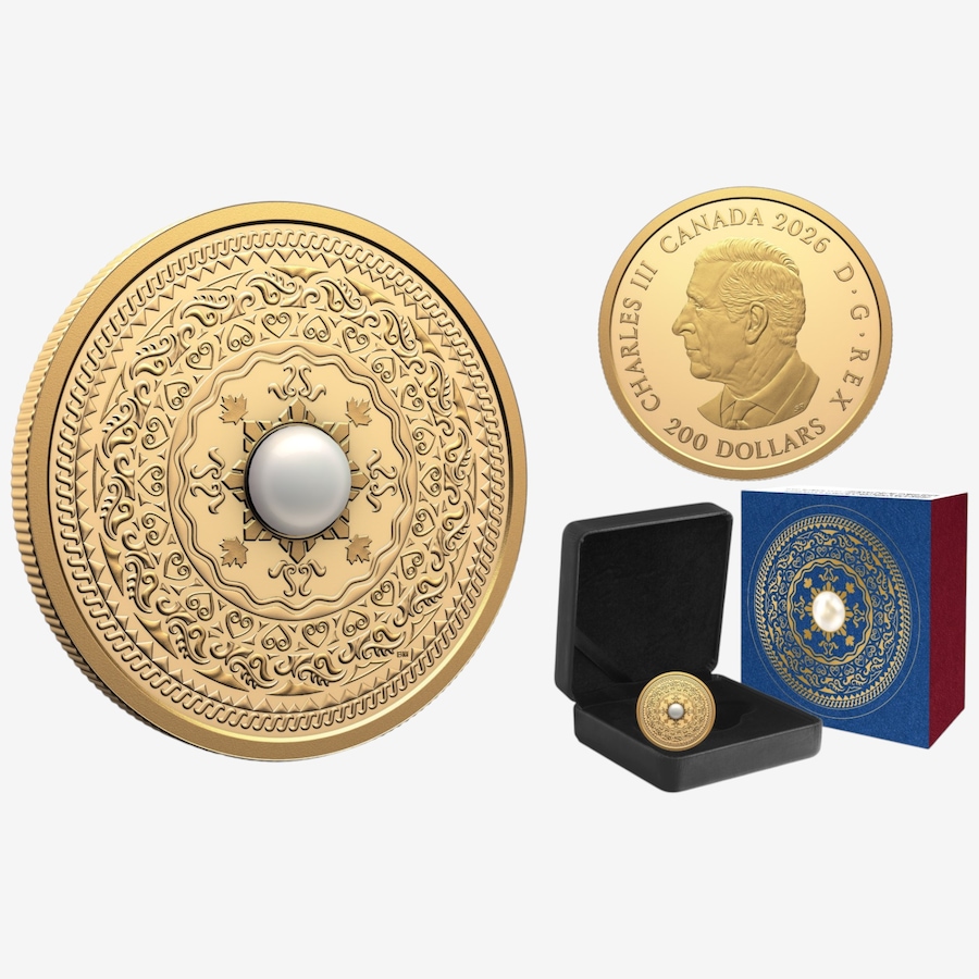 Image 734548.jpg, Product 734-548 / Price $8,849.00, 2026 $200 One-Ounce Gold Canadian Diversity Resilience and Unity Filipino Heritage Coin from Royal Canadian Mint (RCM) on TSC.ca's Coins department