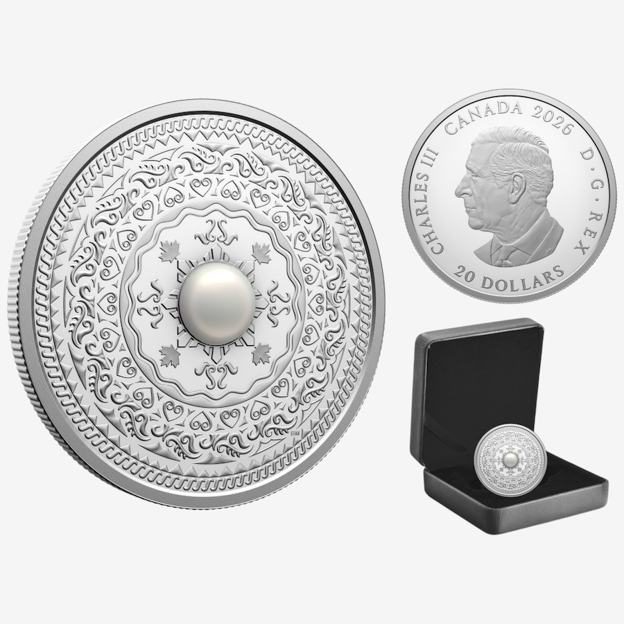 Image 734549.jpg, Product 734-549 / Price $269.95, 2026 $20 One-Ounce Fine Silver Canadian Diversity Resilience and Unity Filipino Heritage Coin from Royal Canadian Mint (RCM) on TSC.ca's Coins department