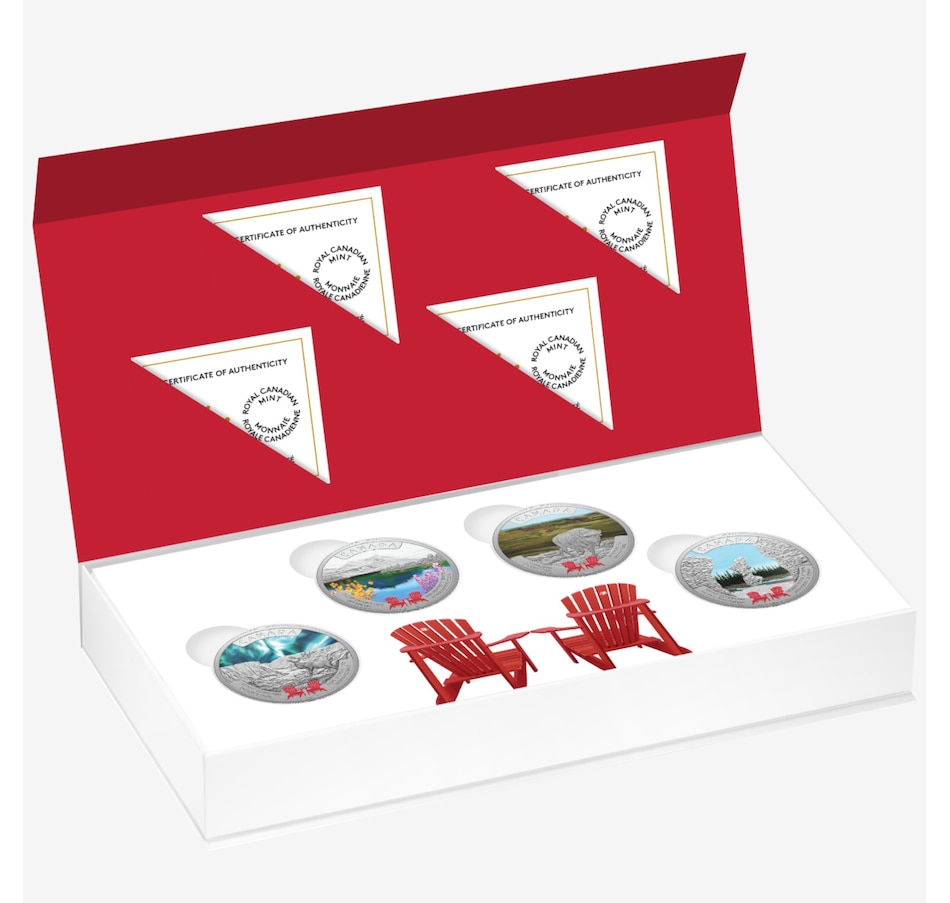Image 734552_ALTMORE3.jpg, Product 734-552 / Price $559.90, 2026 $20 National Parks Four-Coin Set Subscription (first two coins shipped now) from Royal Canadian Mint (RCM) on TSC.ca's Coins department