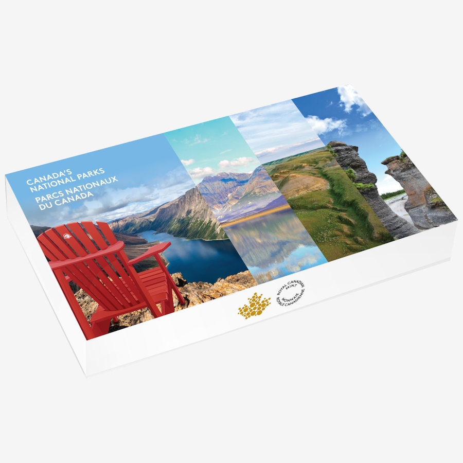 Image 734552_ALTMORE4.jpg, Product 734-552 / Price $559.90, 2026 $20 National Parks Four-Coin Set Subscription (first two coins shipped now) from Royal Canadian Mint (RCM) on TSC.ca's Coins department