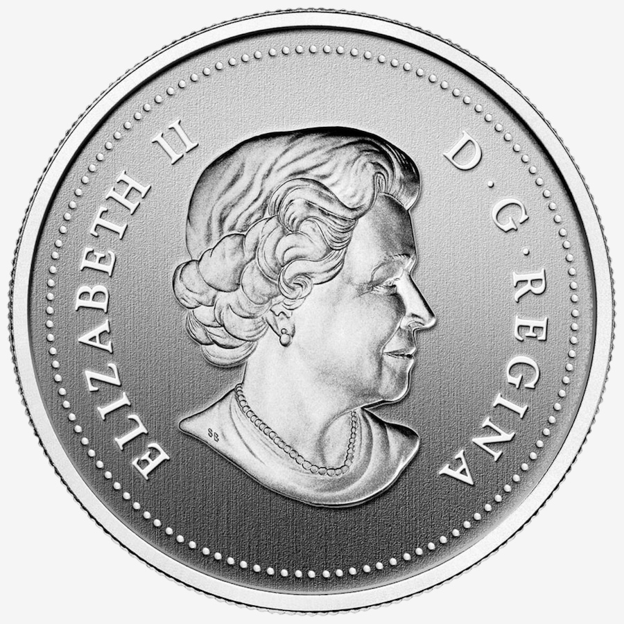 Image 734555_ALTMORE2.jpg, Product 734-555 / Price $39.95, 2013 $20 Year of the Snake 1/4 oz Fine Silver Coin from Royal Canadian Mint (RCM) on TSC.ca's Coins department