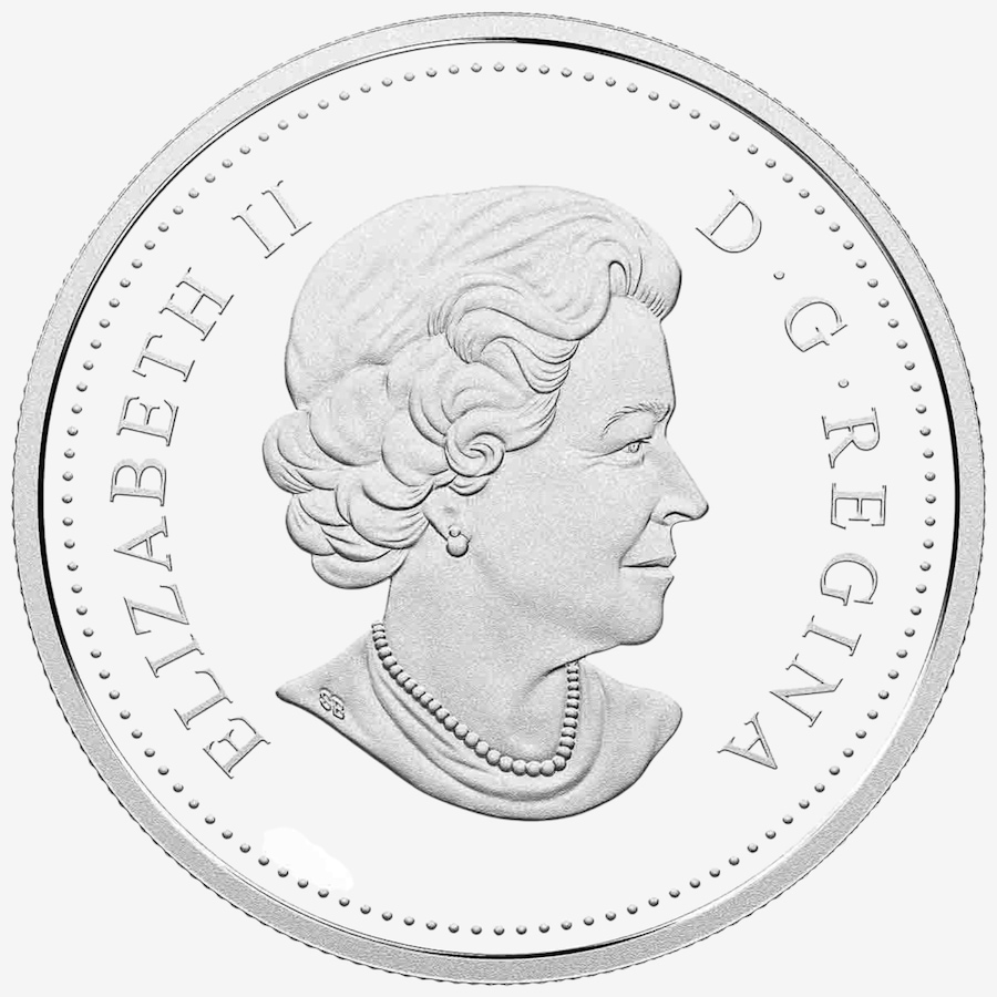 Image 734556_ALTMORE2.jpg, Product 734-556 / Price $219.95, 2018 $20 One-Ounce Fine Silver Coin Holiday Reindeer with Murano Glass from Royal Canadian Mint (RCM) on TSC.ca's Coins department