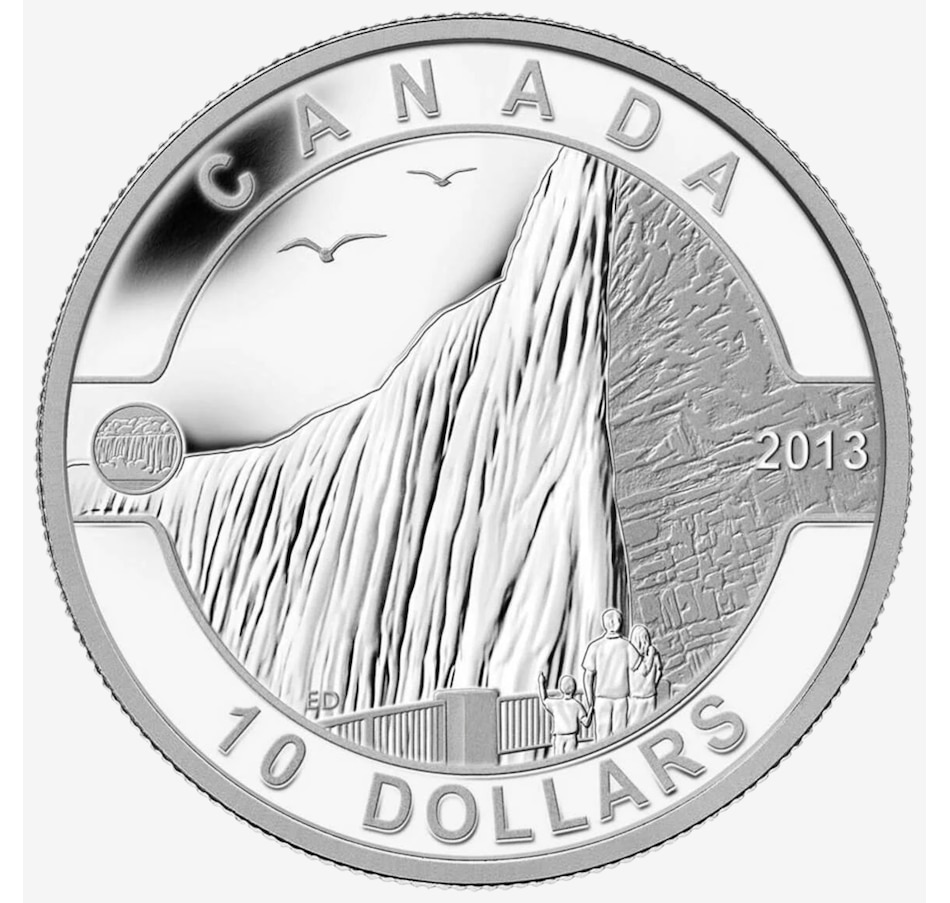 Image 734557_ALTMORE1.jpg, Product 734-557 / Price $89.95, $10 2013 Niagara Falls Proof Silver Coin - Seventh in the O Canada Series from Royal Canadian Mint (RCM) on TSC.ca's Coins department