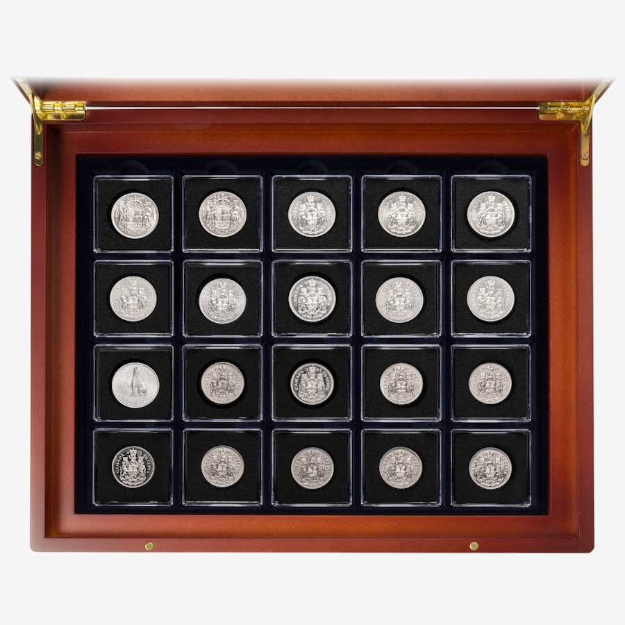 Image 734559_ALTMORE3.jpg, Product 734-559 / Price $3,995.00, Half-Dollar Collection 1908–2026, Including Rare Key Dates 1932, 1947 ML and 1948 (all dates of issue except 1921, 114 coins total) from Canadian Coin & Currency on TSC.ca's Coins department