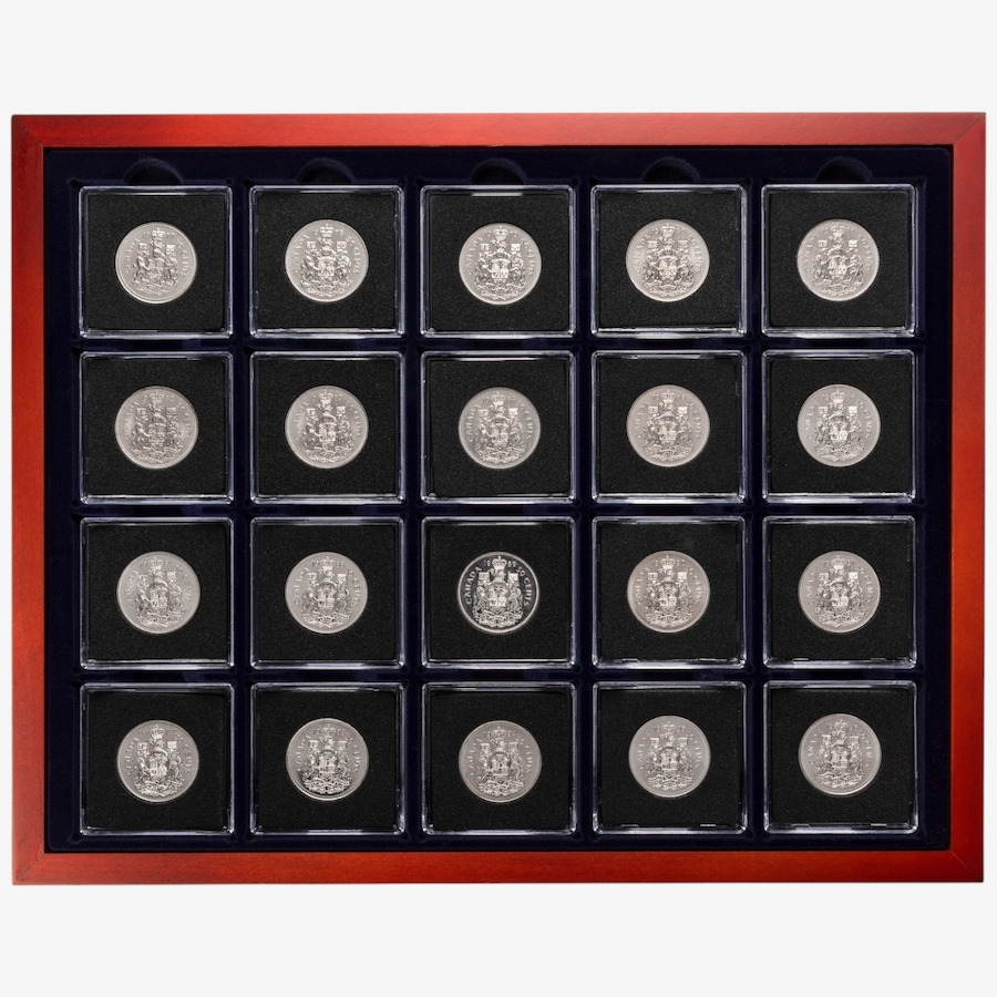 Image 734559_ALTMORE4.jpg, Product 734-559 / Price $3,995.00, Half-Dollar Collection 1908–2026, Including Rare Key Dates 1932, 1947 ML and 1948 (all dates of issue except 1921, 114 coins total) from Canadian Coin & Currency on TSC.ca's Coins department