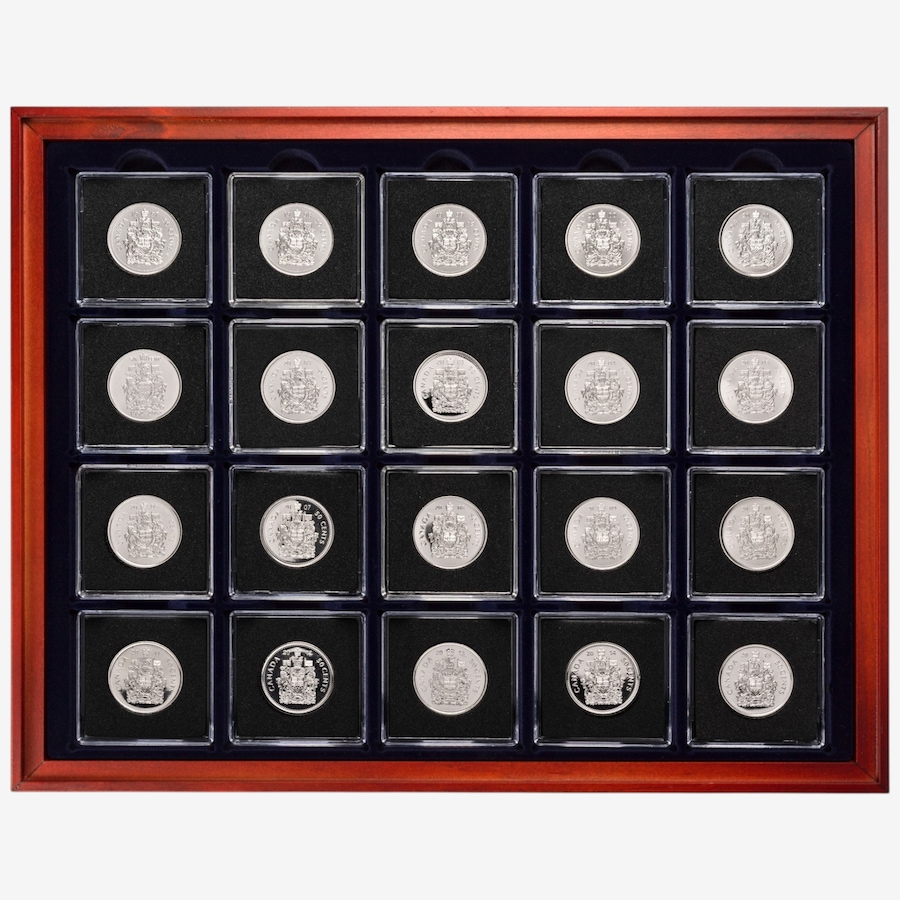 Image 734559_ALTMORE5.jpg, Product 734-559 / Price $3,995.00, Half-Dollar Collection 1908–2026, Including Rare Key Dates 1932, 1947 ML and 1948 (all dates of issue except 1921, 114 coins total) from Canadian Coin & Currency on TSC.ca's Coins department