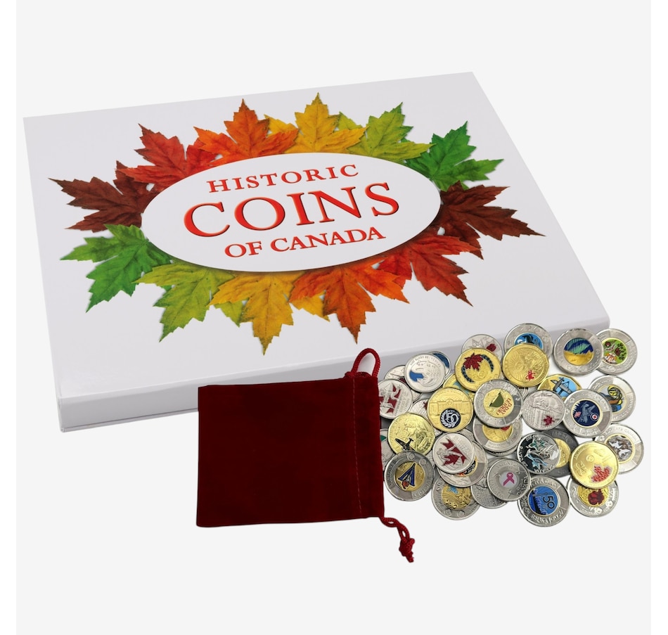 Image 734839.jpg, Product 734-839 / Price $188.88, Complete Coloured Coin Collection, 2004–2026 from Royal Canadian Mint (RCM) on TSC.ca's Coins department