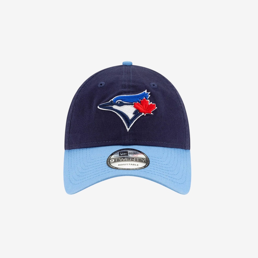 Image 734851_ALTMORE1.jpg, Product 734-851 / Price $52.99, Men's Toronto Blue Jays New Era 50th Season Side Patch 9TWENTY Adjustable Strapback Hat from New Era on TSC.ca's Sports department