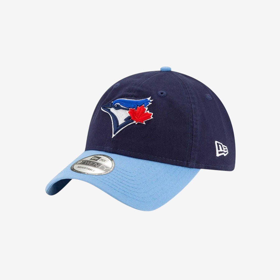 Image 734851_ALTMORE2.jpg, Product 734-851 / Price $52.99, Men's Toronto Blue Jays New Era 50th Season Side Patch 9TWENTY Adjustable Strapback Hat from New Era on TSC.ca's Sports department