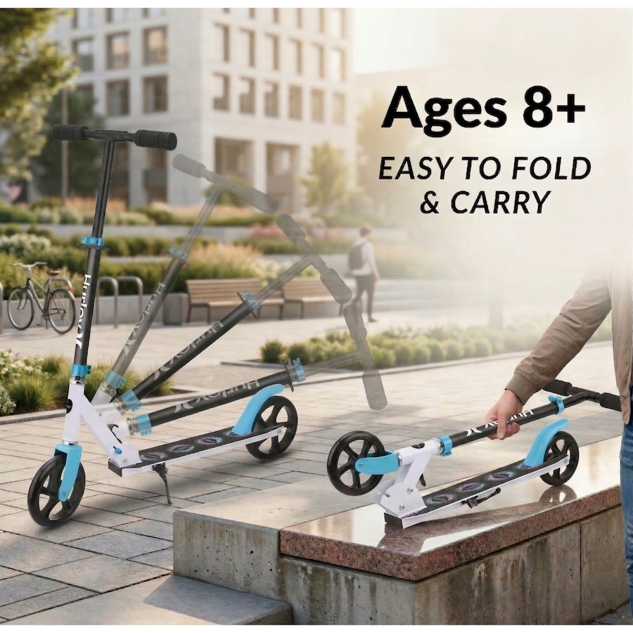 Image 734889_ALTMORE5.jpg, Product 734-889 / Price $114.99, Hurley ZoomX Big Wheel Commuter Scooter from Hurley on TSC.ca's Health & Fitness department