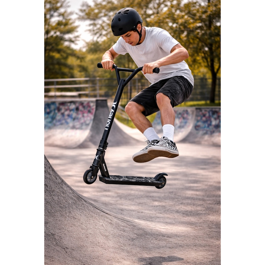 Image 734891_ALTMORE8.jpg, Product 734-891 / Price $119.99, Hurley RebelRoll Freestyle Trick Kick Scooter with ABEC 7 Bearings from Hurley on TSC.ca's Health & Fitness department