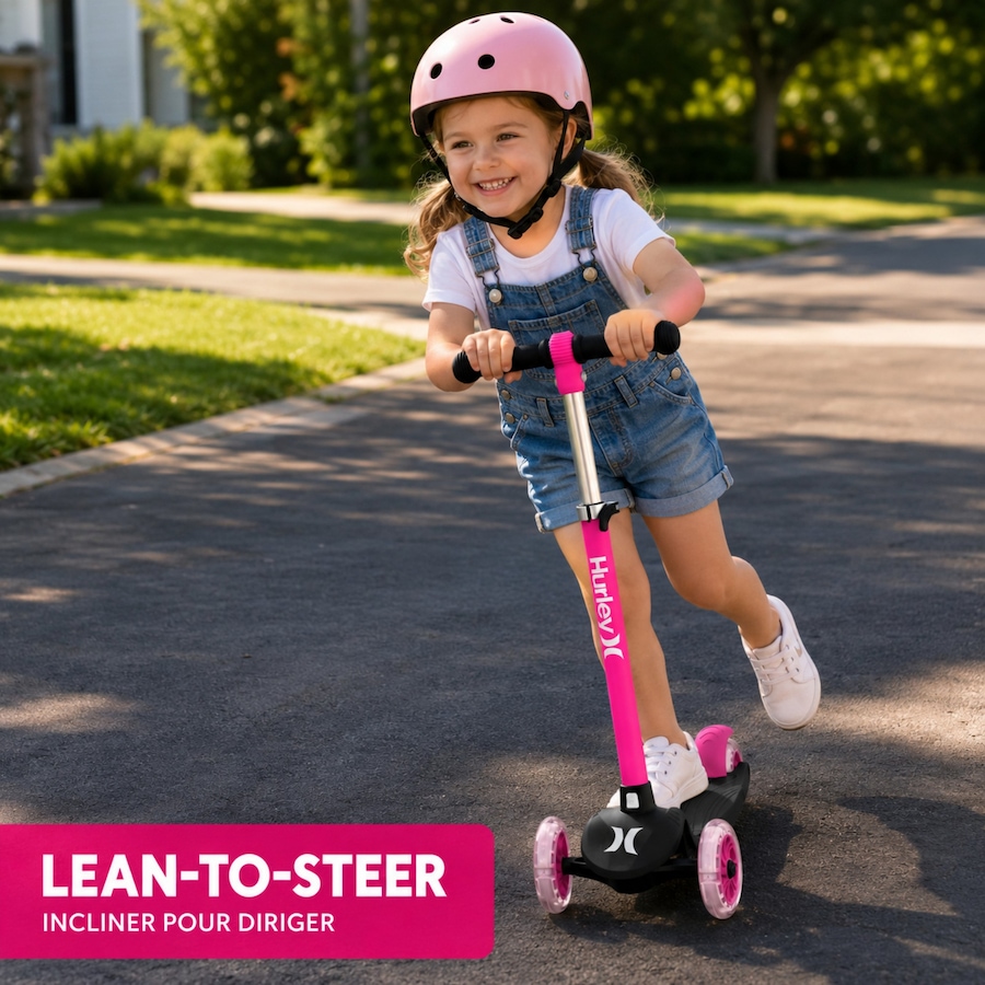 Image 734892_ALTMORE6.jpg, Product 734-892 / Price $64.99, Hurley Flash Three-Wheel Kids Beginner Scooter from Hurley on TSC.ca's Health & Fitness department