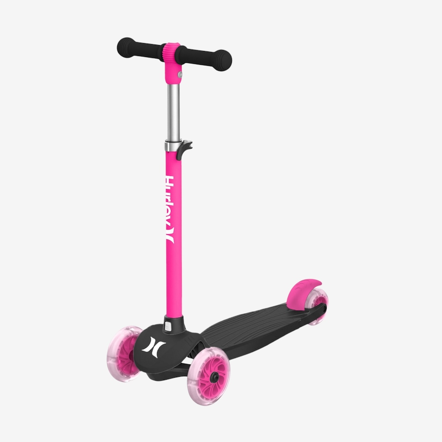 Image 734892_PNK.jpg, Product 734-892 / Price $64.99, Hurley Flash Three-Wheel Kids Beginner Scooter from Hurley on TSC.ca's Health & Fitness department