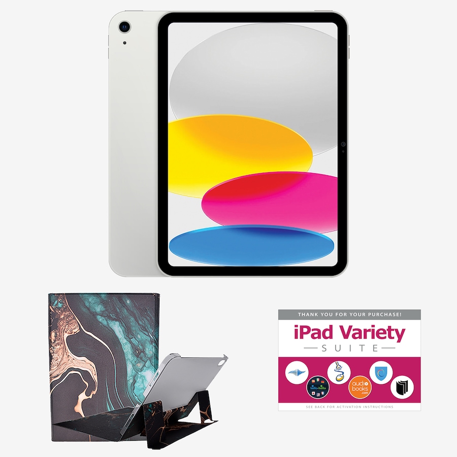 Image 734894_SILNR.jpg, Product 734-894 / Price $569.99, Apple iPad 10.9" 10th Gen 64 GB Wi-Fi Bundle from Apple on TSC.ca's Electronics department
