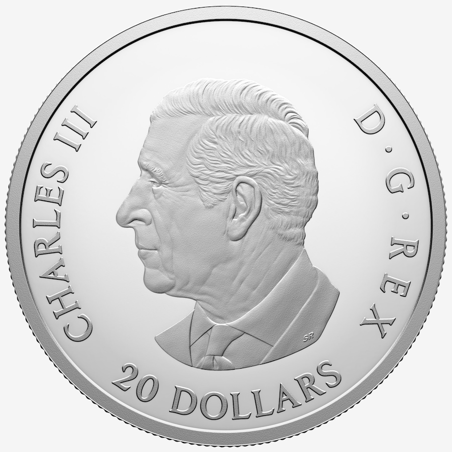 Image 734979_ALTMORE2.jpg, Product 734-979 / Price $239.95, 2026 $20 T. Rex Glow Dinosaur Fine Silver Coin  from Royal Canadian Mint (RCM) on TSC.ca's Coins department