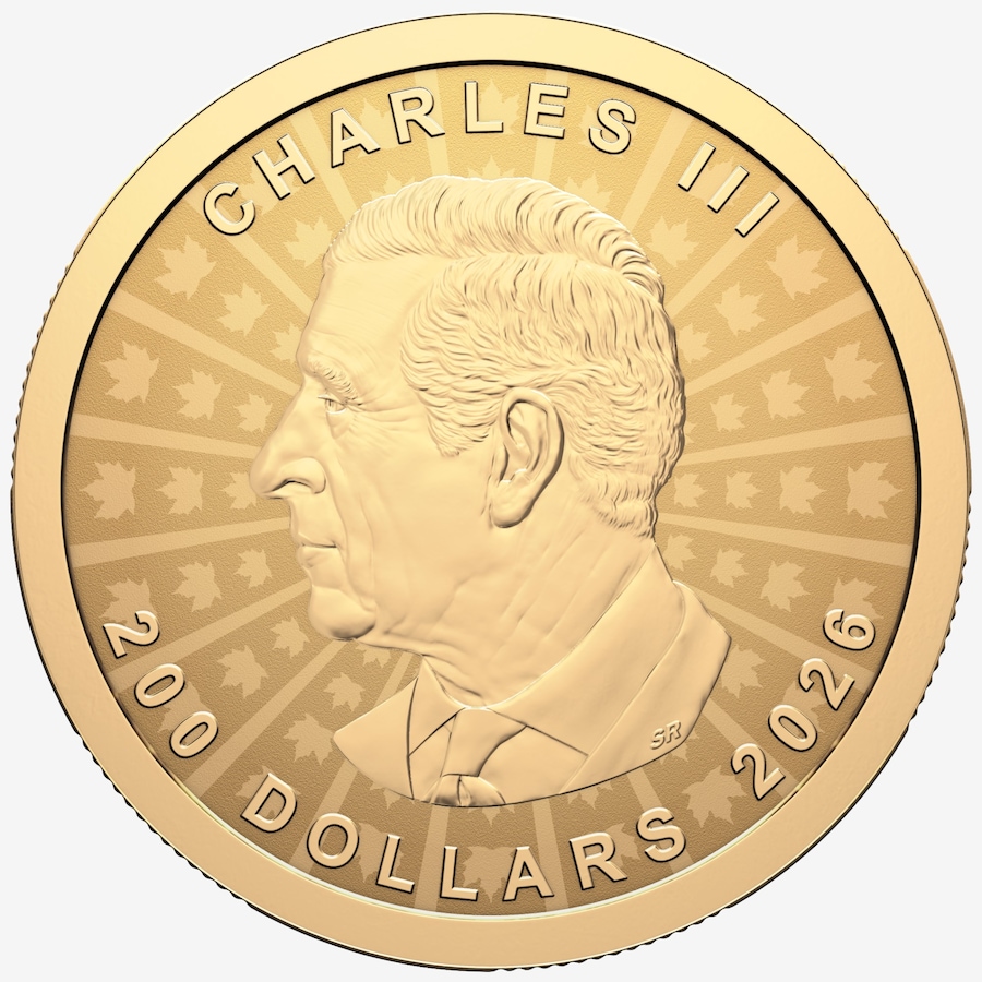 Image 734981_ALTMORE3.jpg, Product 734-981 / Price $8,799.00, 2026 $200 Ultra High Relief fine Gold Maple Leaf Coin from Royal Canadian Mint (RCM) on TSC.ca's Coins department