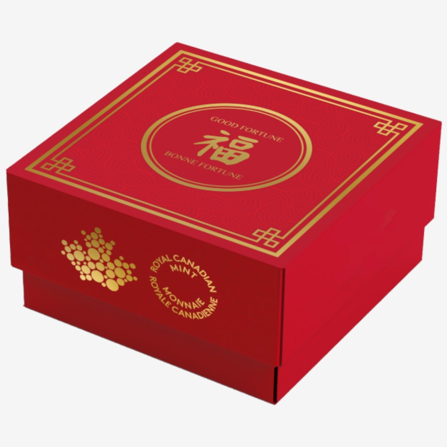 Image 734984_ALTMORE3.jpg, Product 734-984 / Price $4,058.88, 2027 $100 Year of the Goat Fine Gold Coin from Royal Canadian Mint (RCM) on TSC.ca's Coins department