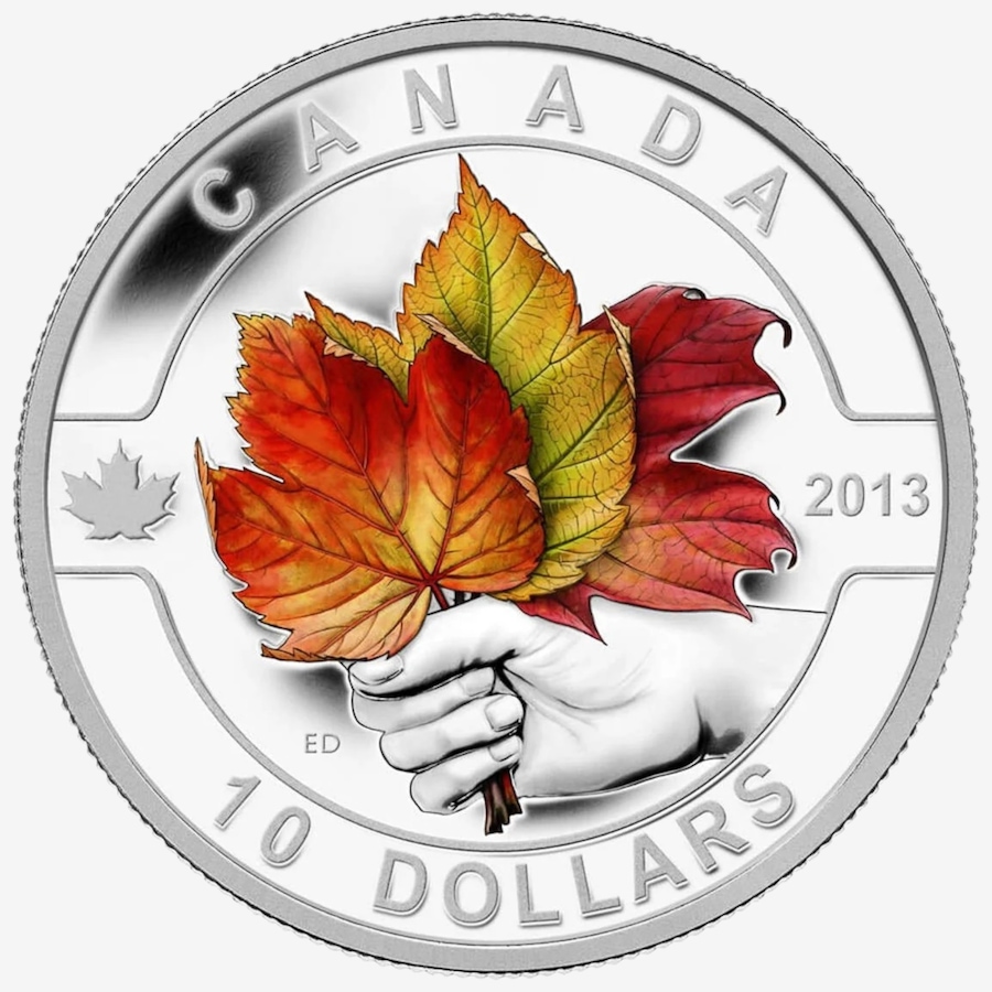 Image 734989_ALTMORE1.jpg, Product 734-989 / Price $89.95, 2013 Maple Leaf $10 Proof Silver Coin  from Royal Canadian Mint (RCM) on TSC.ca's Coins department