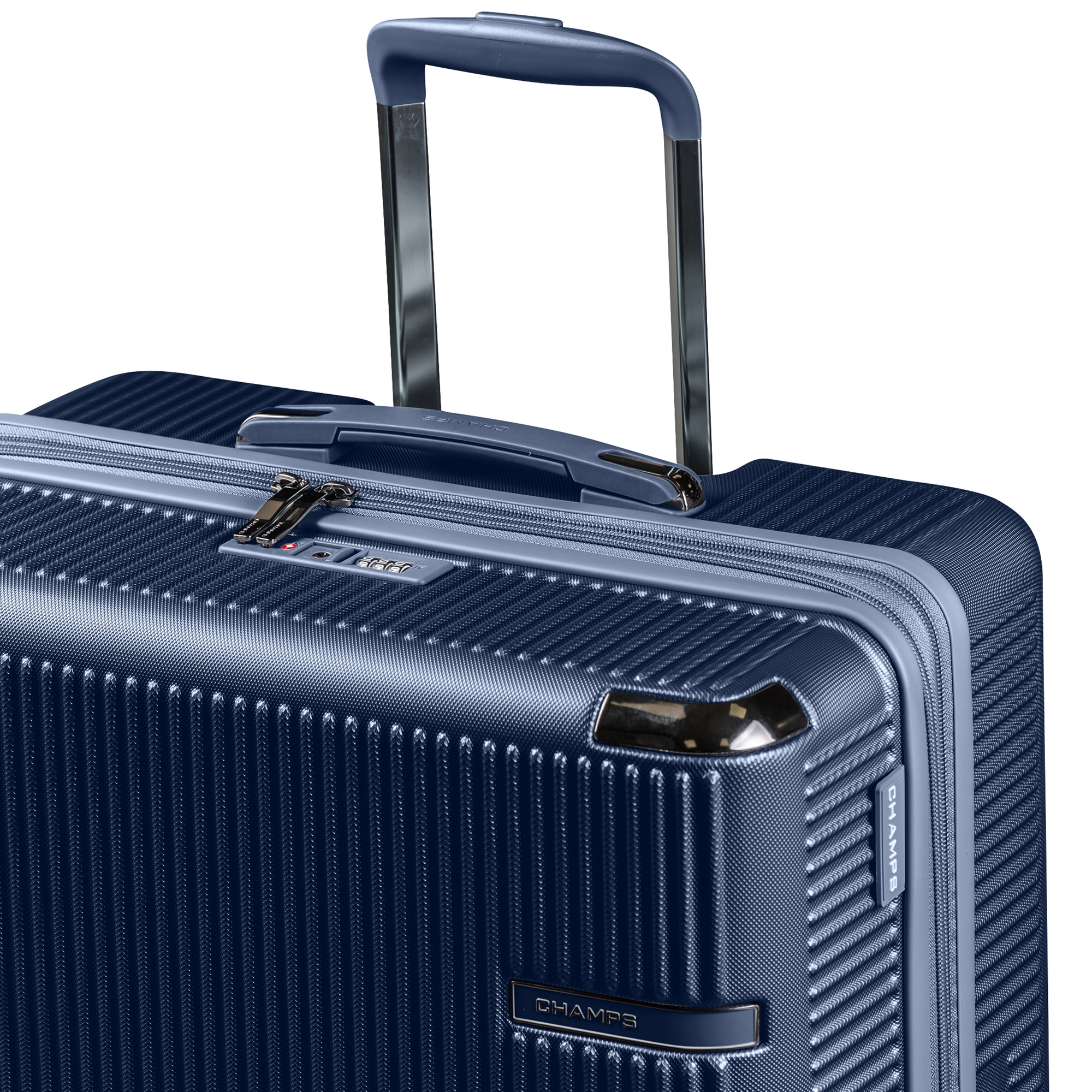 Champs Luggage Legacy Collection Hard Side Spinner Expandable