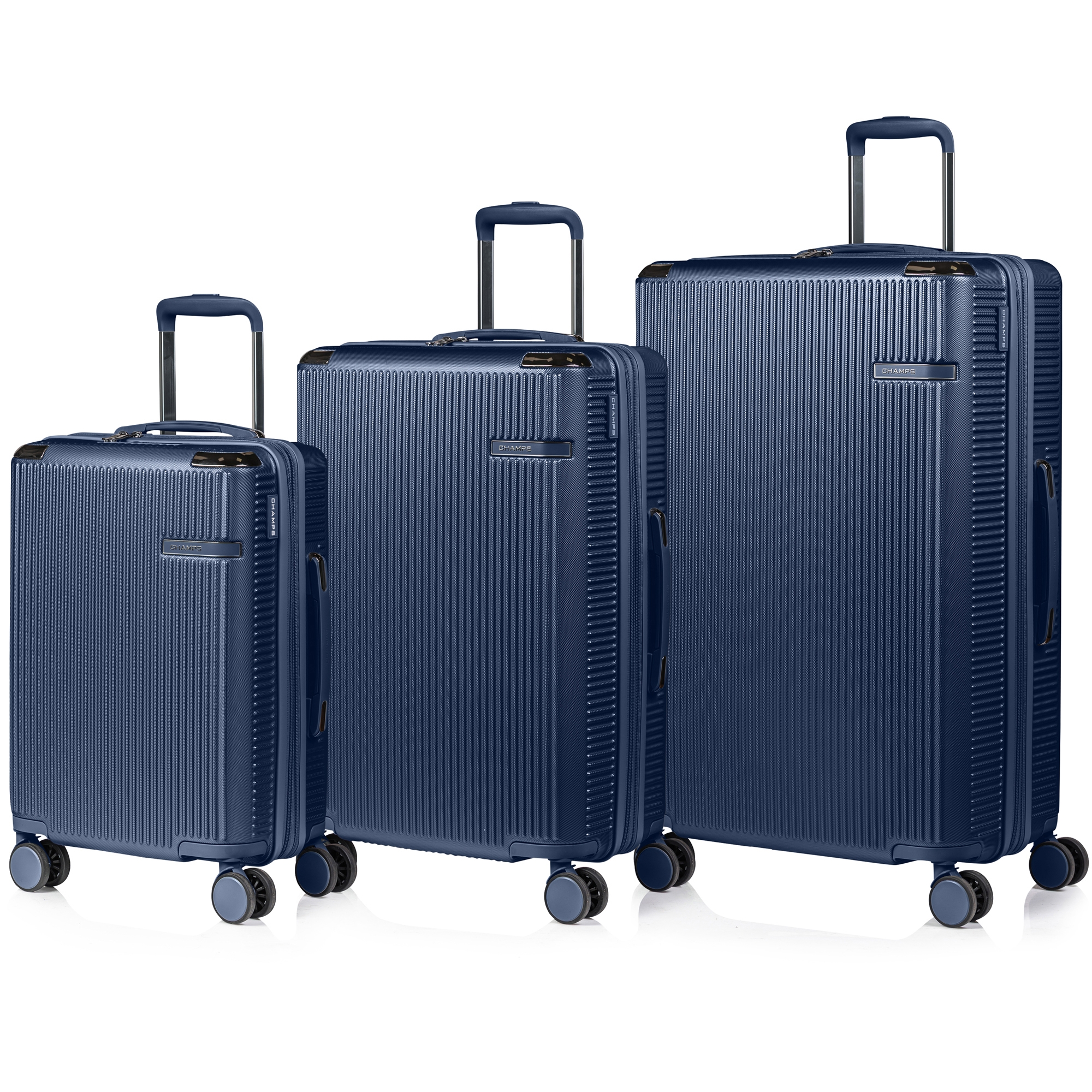 Champs Luggage Legacy Collection Hard Side Spinner Expandable