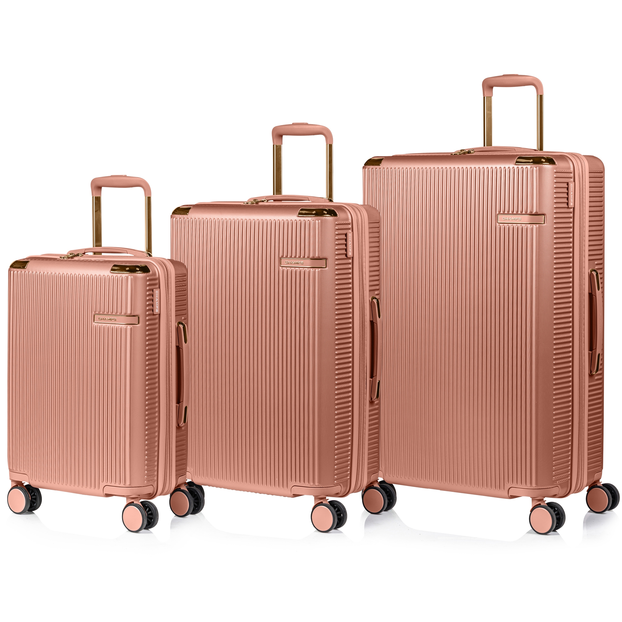 Champs Luggage Legacy Collection Hard Side Spinner Expandable