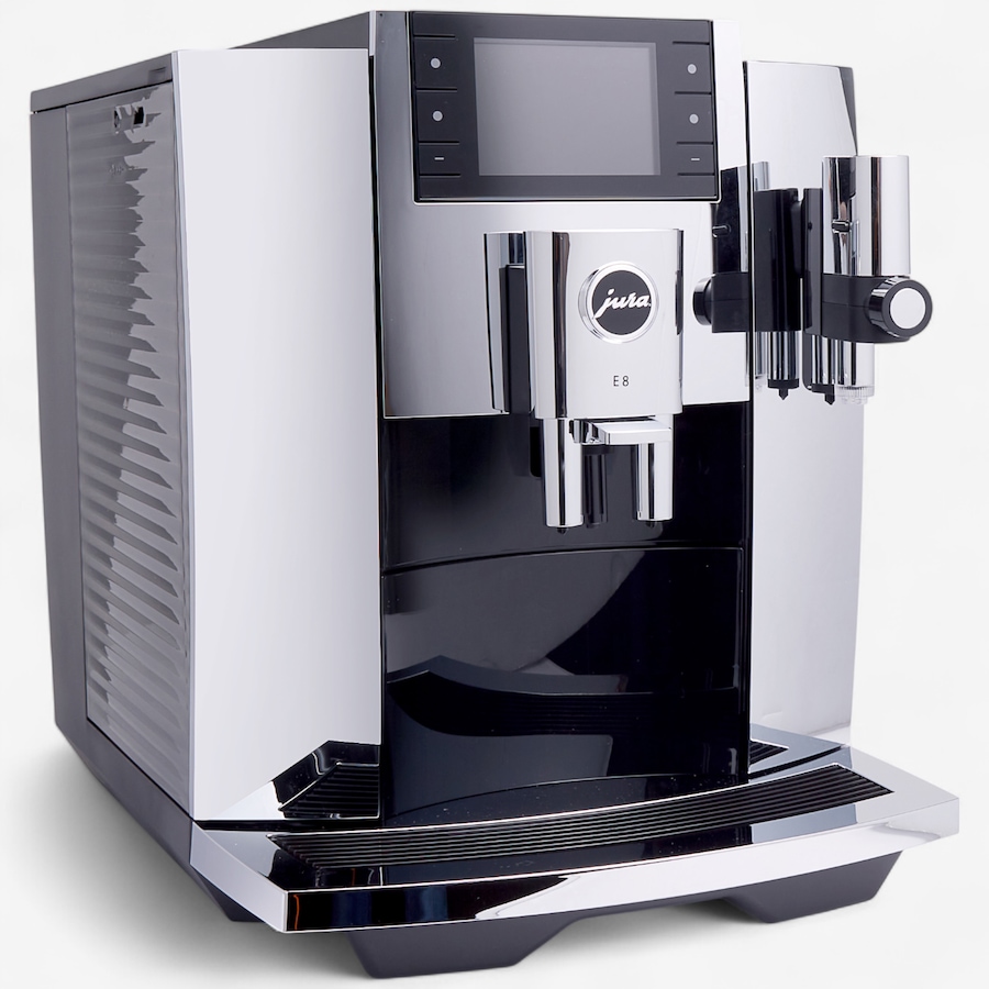 Image 735707_ALTMORE1.jpg, Product 735-707 / Price $2,995.00, Jura E8 Chrome Automatic Bean-to-Cup Espresso Machine Bundle from Jura on TSC.ca's Kitchen department
