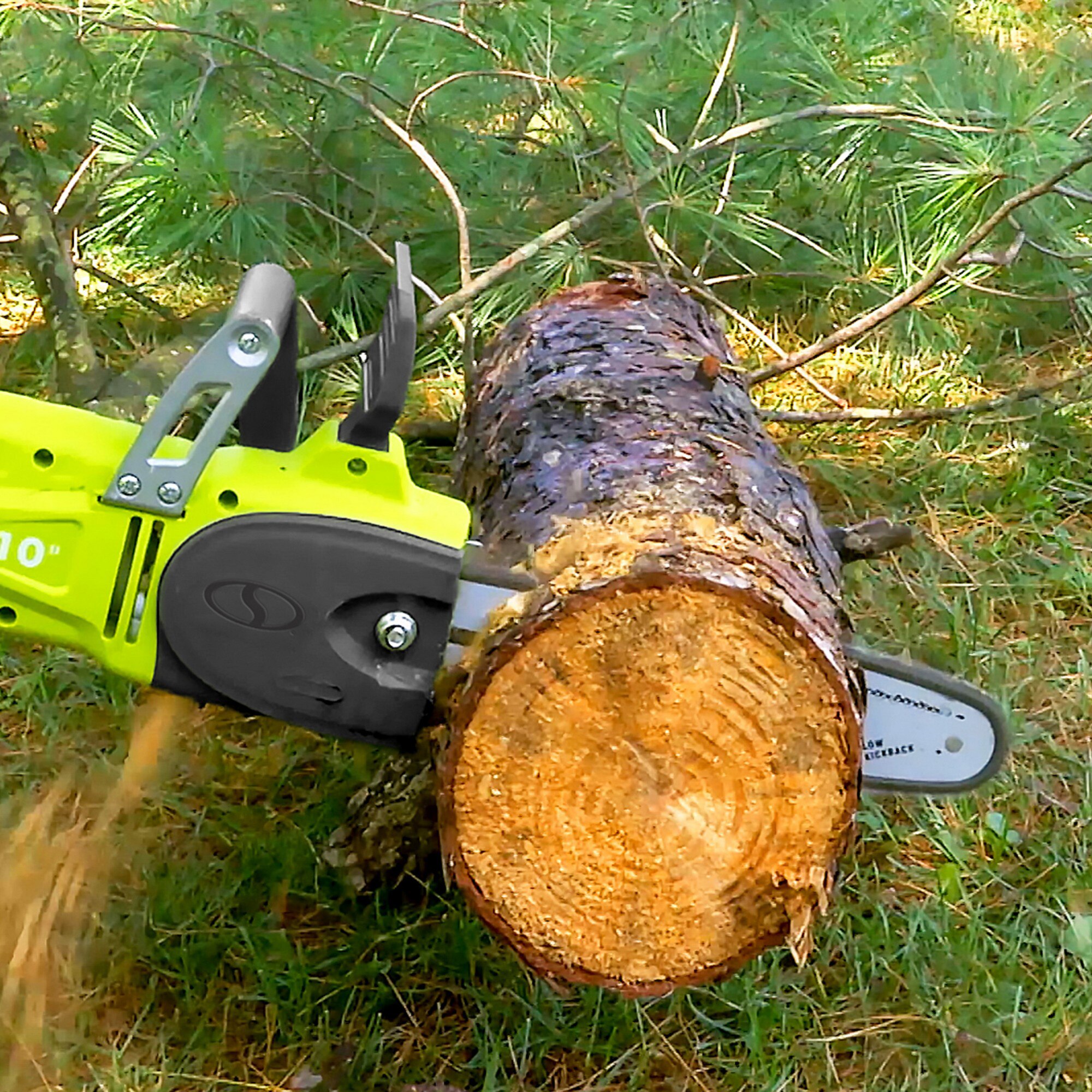 Sun Joe 2-in-1 Electric Convertible Pole Chainsaw (10