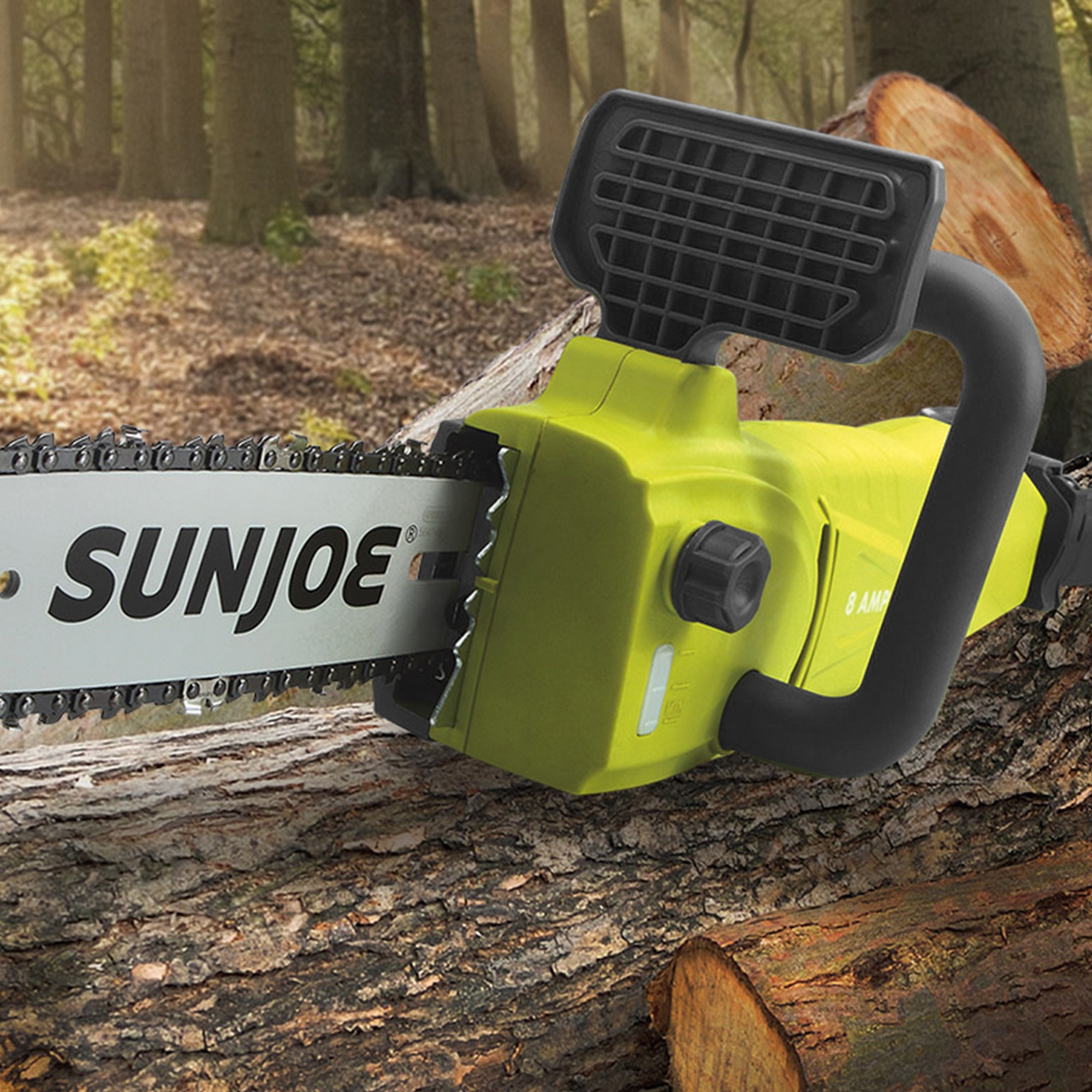 Sun Joe 2-in-1 Electric Convertible Pole Chainsaw (10