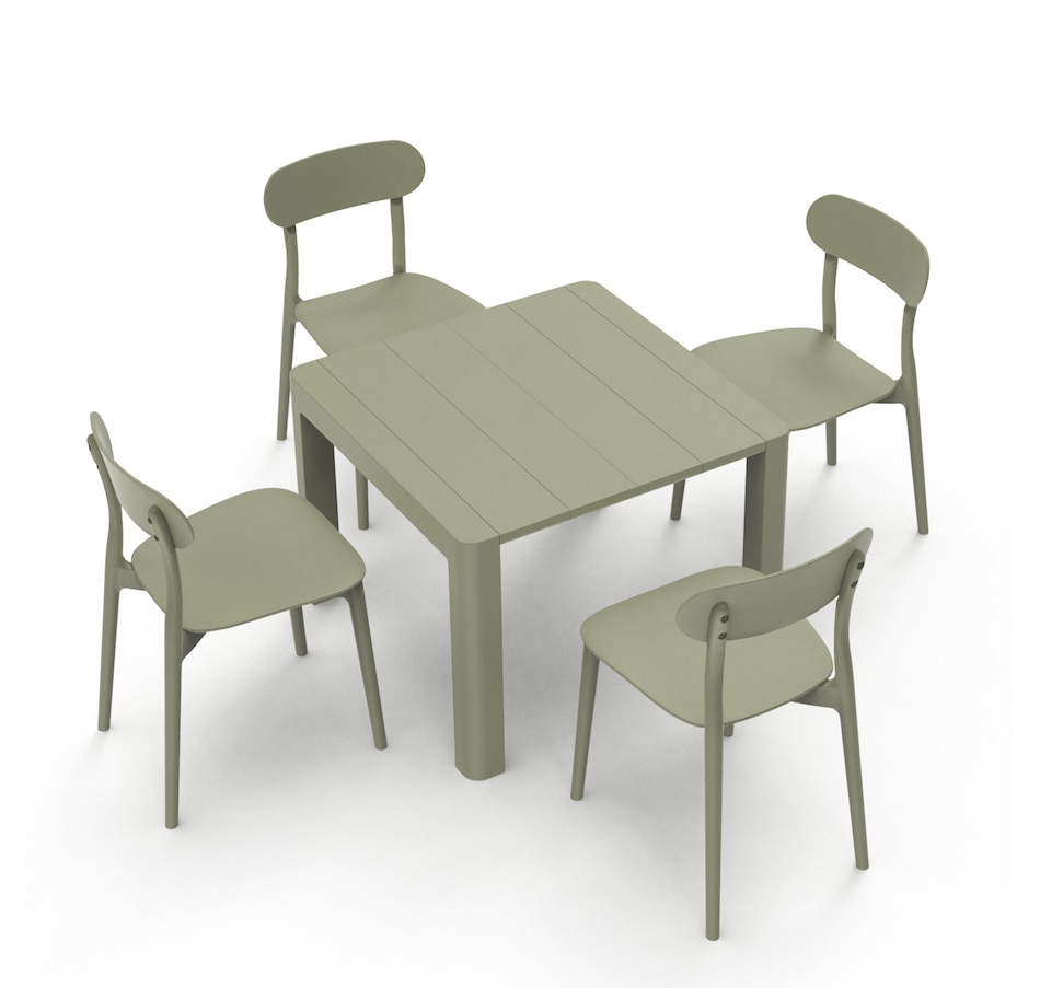 Image 735750_ALTMORE5.jpg, Product 735-750 / Price $199.99, Patioflare Plus Collection Recycled Plastic Stacking Chair Set (2-pack) from Patioflare on TSC.ca's Home & Garden department