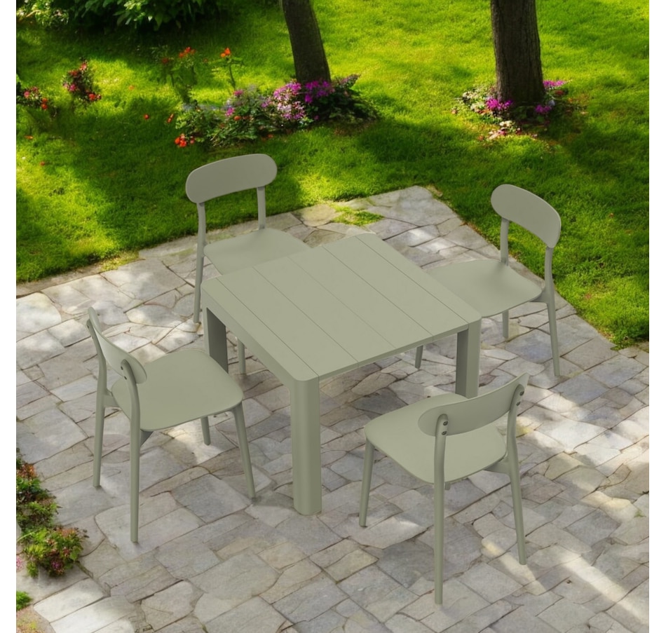 Image 735750_ALTMORE8.jpg, Product 735-750 / Price $199.99, Patioflare Plus Collection Recycled Plastic Stacking Chair Set (2-pack) from Patioflare on TSC.ca's Home & Garden department