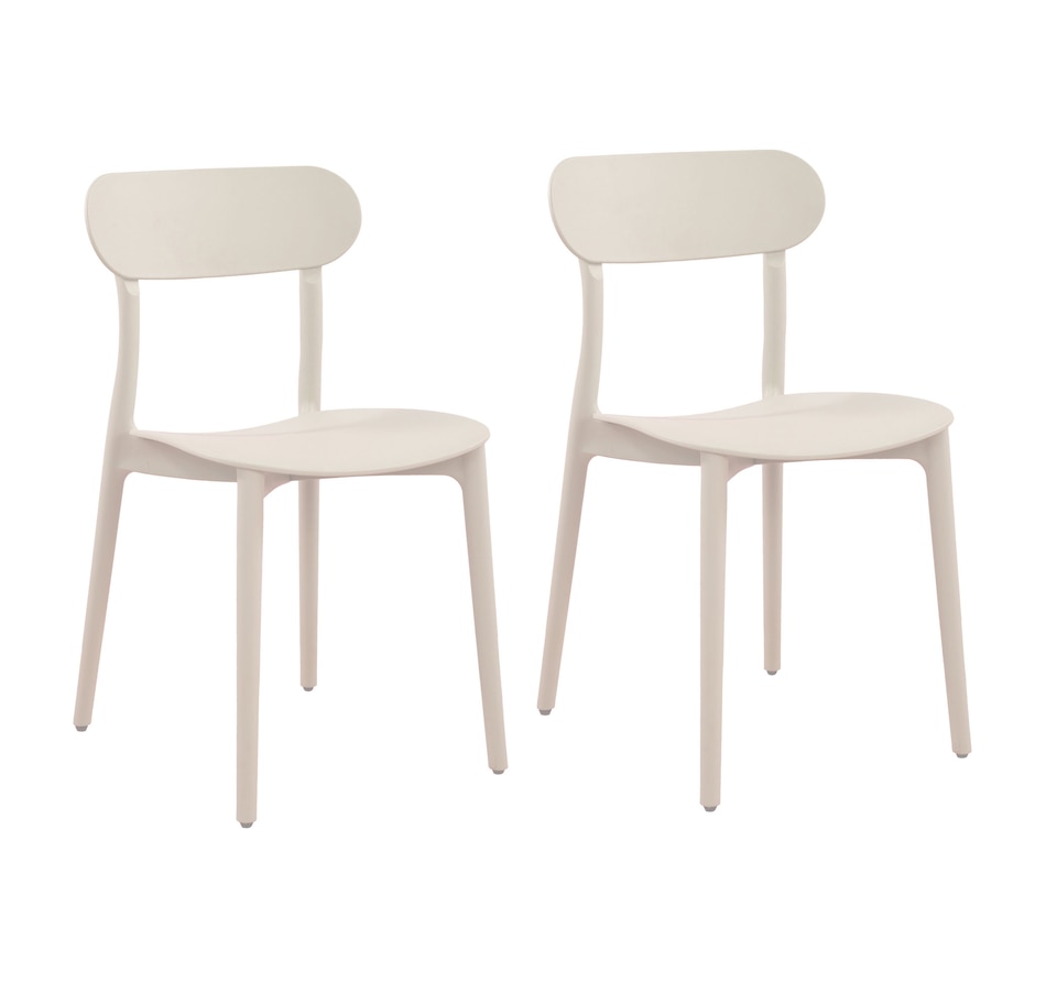 Image 735750_CRM.jpg, Product 735-750 / Price $199.99, Patioflare Plus Collection Recycled Plastic Stacking Chair Set (2-pack) from Patioflare on TSC.ca's Home & Garden department