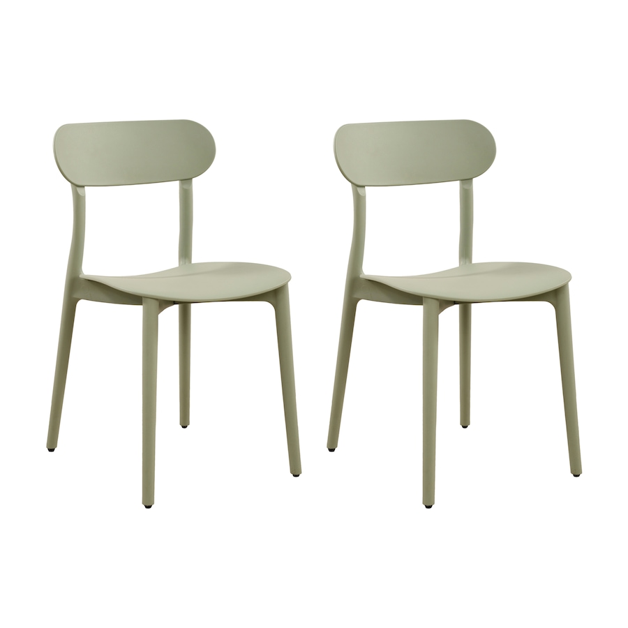 Image 735750_GRN.jpg, Product 735-750 / Price $199.99, Patioflare Plus Collection Recycled Plastic Stacking Chair Set (2-pack) from Patioflare on TSC.ca's Home & Garden department