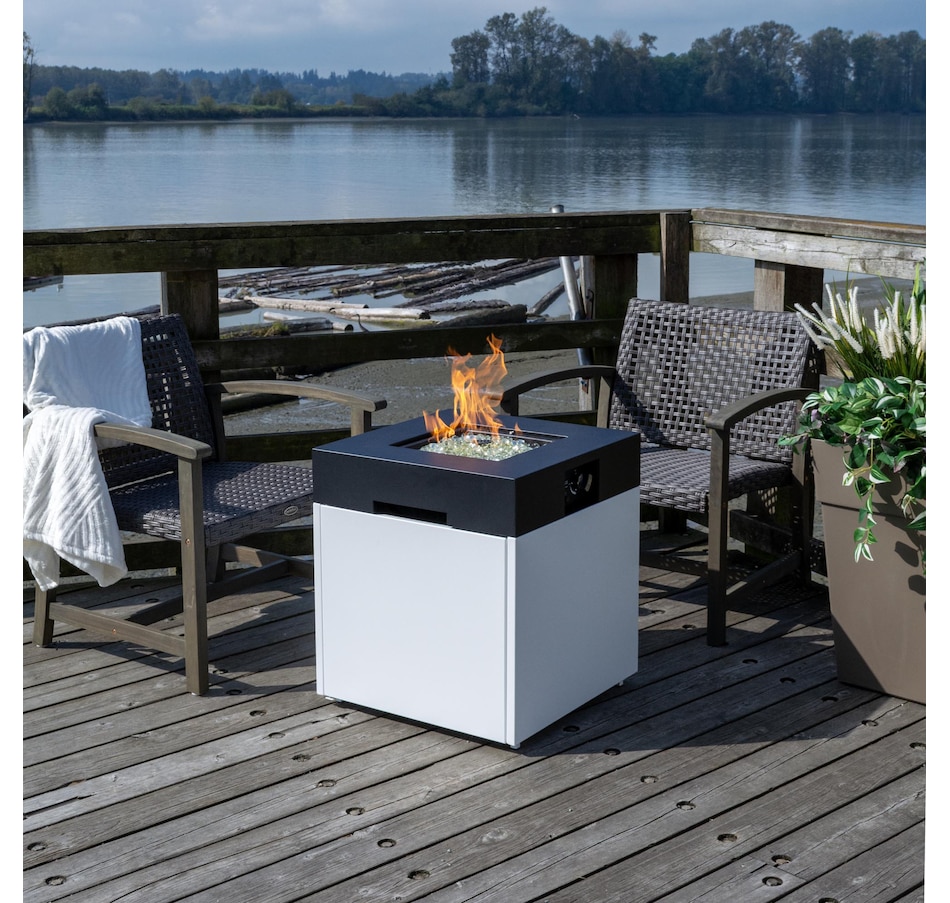 Image 735756_ALTMORE4.jpg, Product 735-756 / Price $599.99, Paramount Pebble Aluminum Propane Fire Pit Table from Paramount on TSC.ca's Home & Garden department