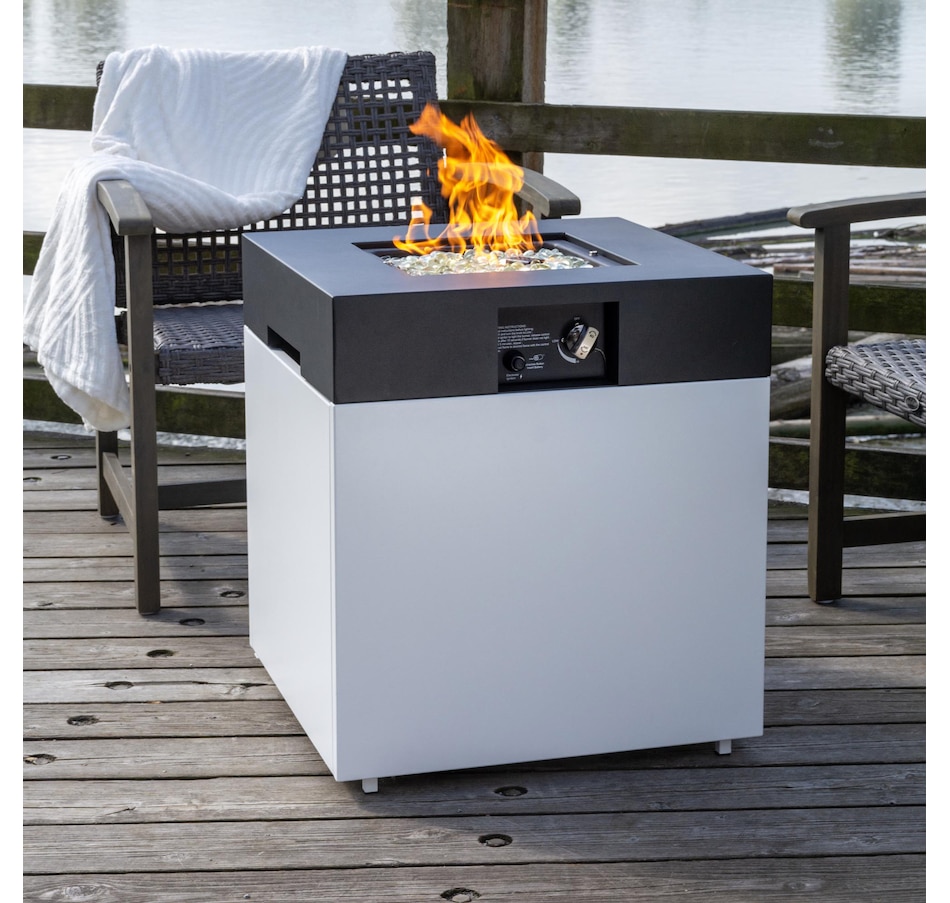 Image 735756_ALTMORE5.jpg, Product 735-756 / Price $599.99, Paramount Pebble Aluminum Propane Fire Pit Table from Paramount on TSC.ca's Home & Garden department