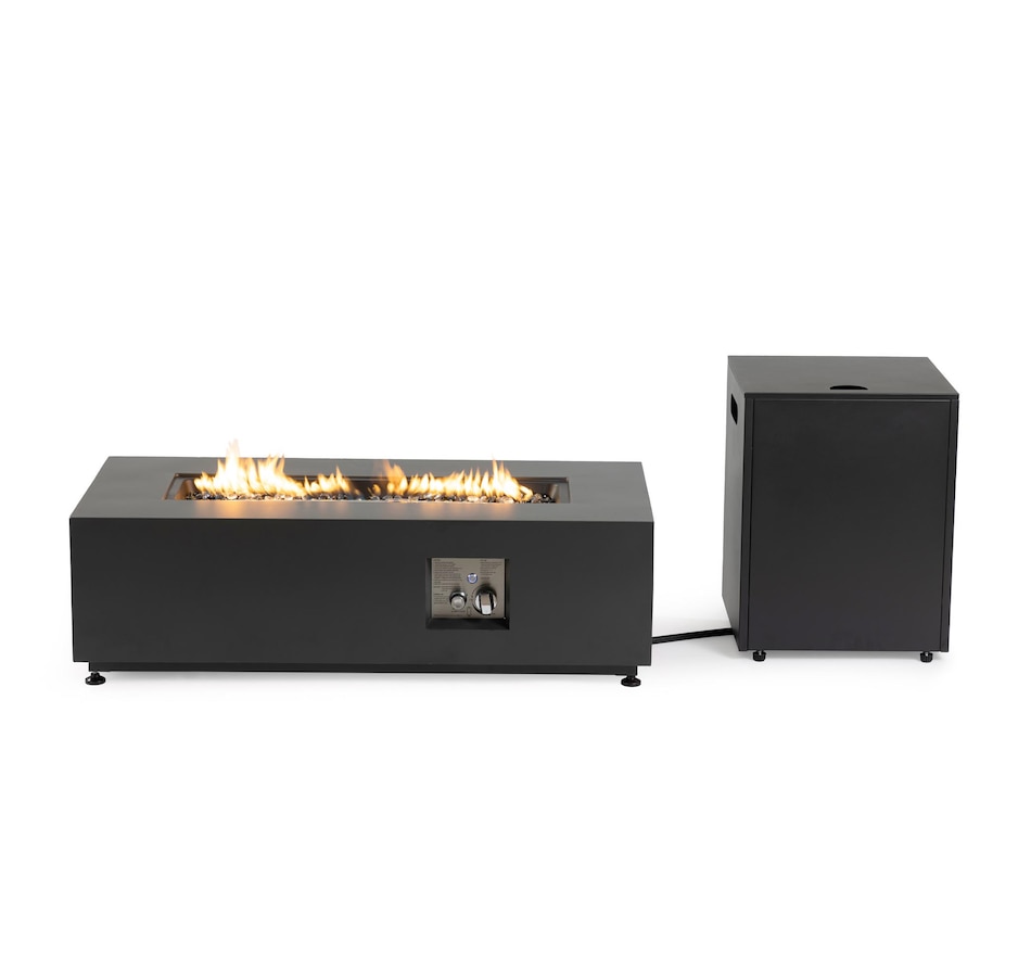Image 735761_BLK.jpg, Product 735-761 / Price $599.99, Paramount Aurora LED Fire Pit Table from Paramount on TSC.ca's Home & Garden department
