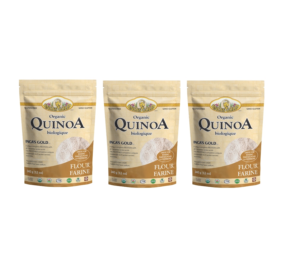 Image 735774.jpg, Product 735-774 / Price $26.99, Inca's Gold Organic Quinoa Flour Trio from INCA'S GOLD on TSC.ca's Kitchen department
