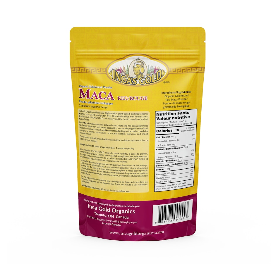 Image 735776_ALTMORE2.jpg, Product 735-776 / Price $33.99 - $35.99, Inca's Gold Organic Maca Powder Duo from INCA'S GOLD on TSC.ca's Kitchen department