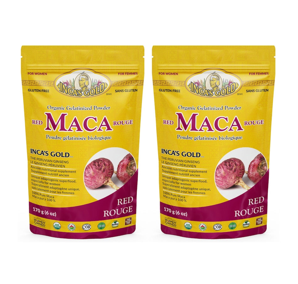 Image 735776_RED.jpg, Product 735-776 / Price $33.99 - $35.99, Inca's Gold Organic Maca Powder Duo from INCA'S GOLD on TSC.ca's Kitchen department