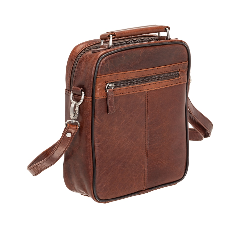 Image 735778_ALTMORE6.jpg, Product 735-778 / Price $166.99, Mancini Buffalo Large Unisex Bag from Mancini Fine Leather on TSC.ca's Fashion department