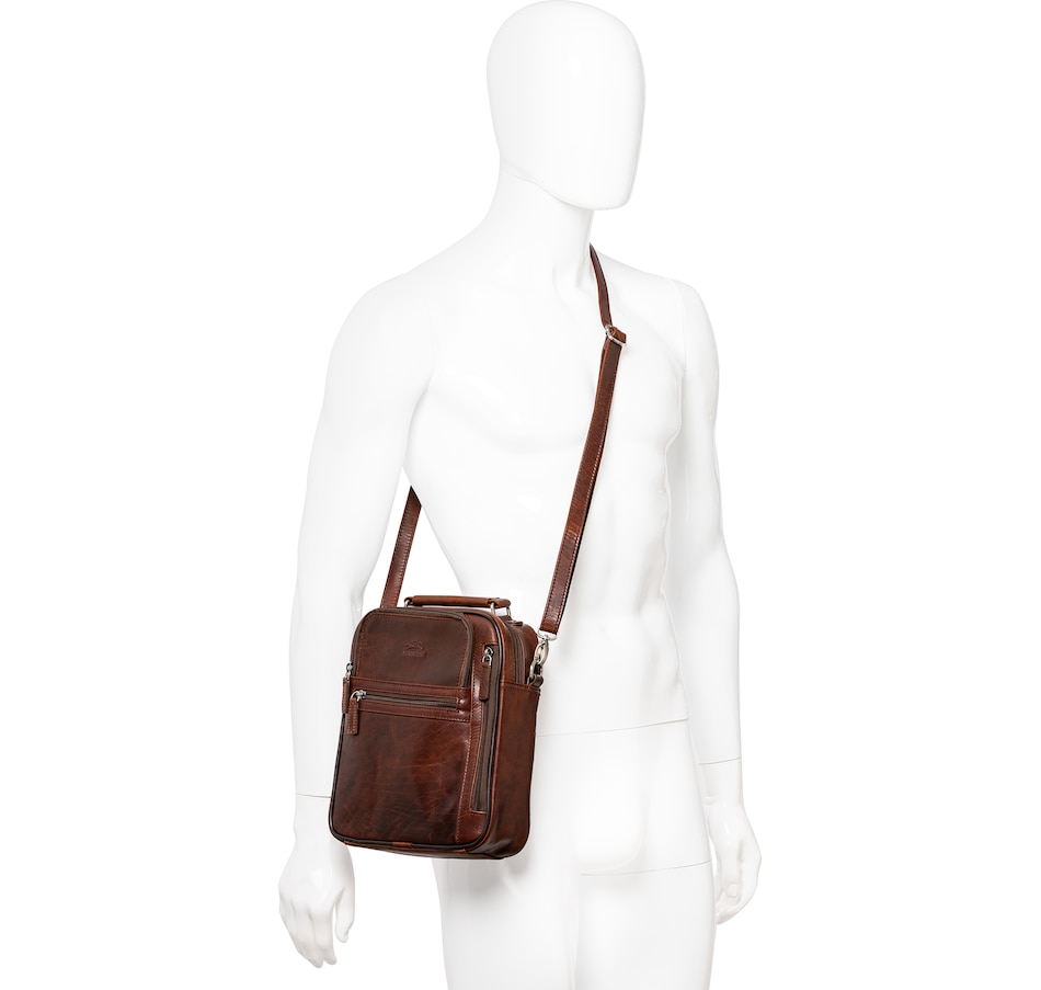 Image 735778_ALTMORE8.jpg, Product 735-778 / Price $166.99, Mancini Buffalo Large Unisex Bag from Mancini Fine Leather on TSC.ca's Fashion department