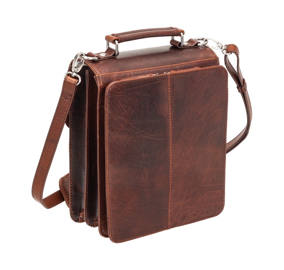Image 735779_ALTMORE7.jpg, Product 735-779 / Price $199.99, Mancini Buffalo Unisex Bag with Back Organizer from Mancini Fine Leather on TSC.ca's Fashion department