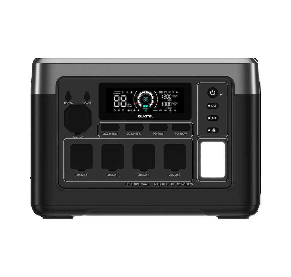 Image 735792.jpg, Product 735-792 / Price $949.99, Oukitel 1,800-Watt Power Station from OUKITEL on TSC.ca's Electronics department