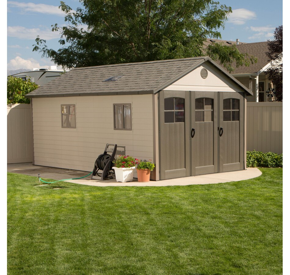 Image 735801_ALTMORE2.jpg, Product 735-801 / Price $7,799.99, Lifetime 11' x 18.5' Outdoor Storage Shed from Lifetime on TSC.ca's Home & Garden department